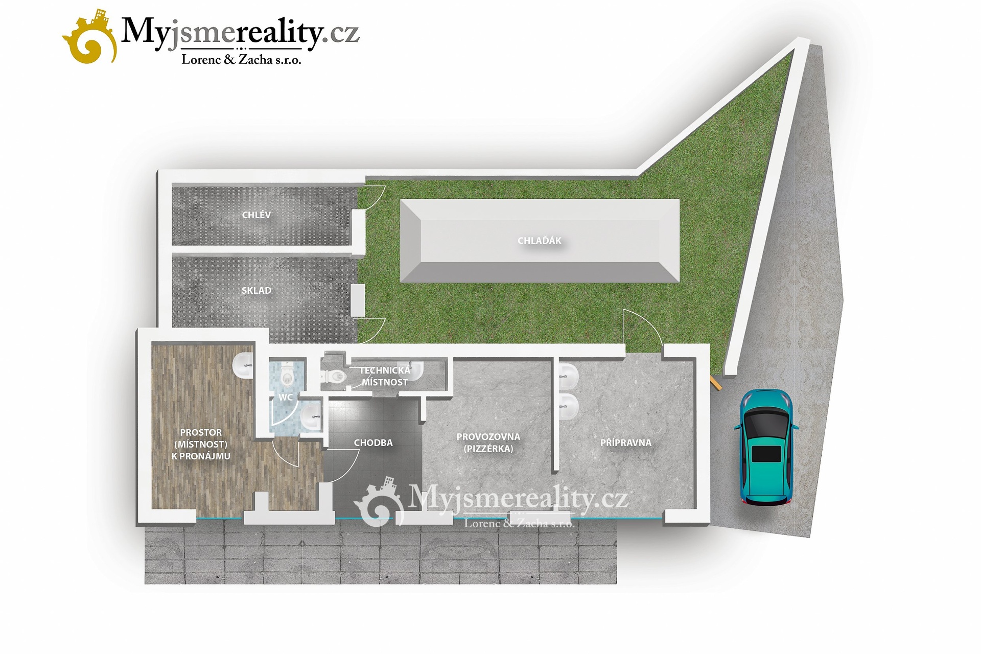 Fotografie k pronájmu nemovitosti